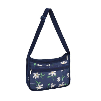 DELUXE EVERYDAY BAG 奢華斜背包 - 夜藍花卉