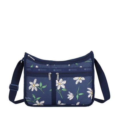DELUXE EVERYDAY BAG 奢華斜背包 - 夜藍花卉