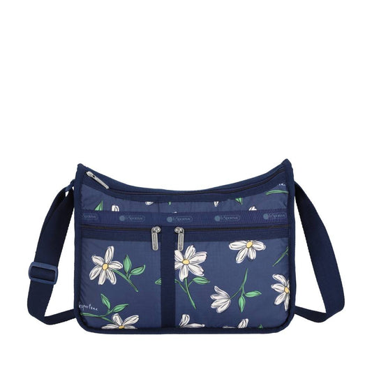 DELUXE EVERYDAY BAG 奢華斜背包 - 夜藍花卉