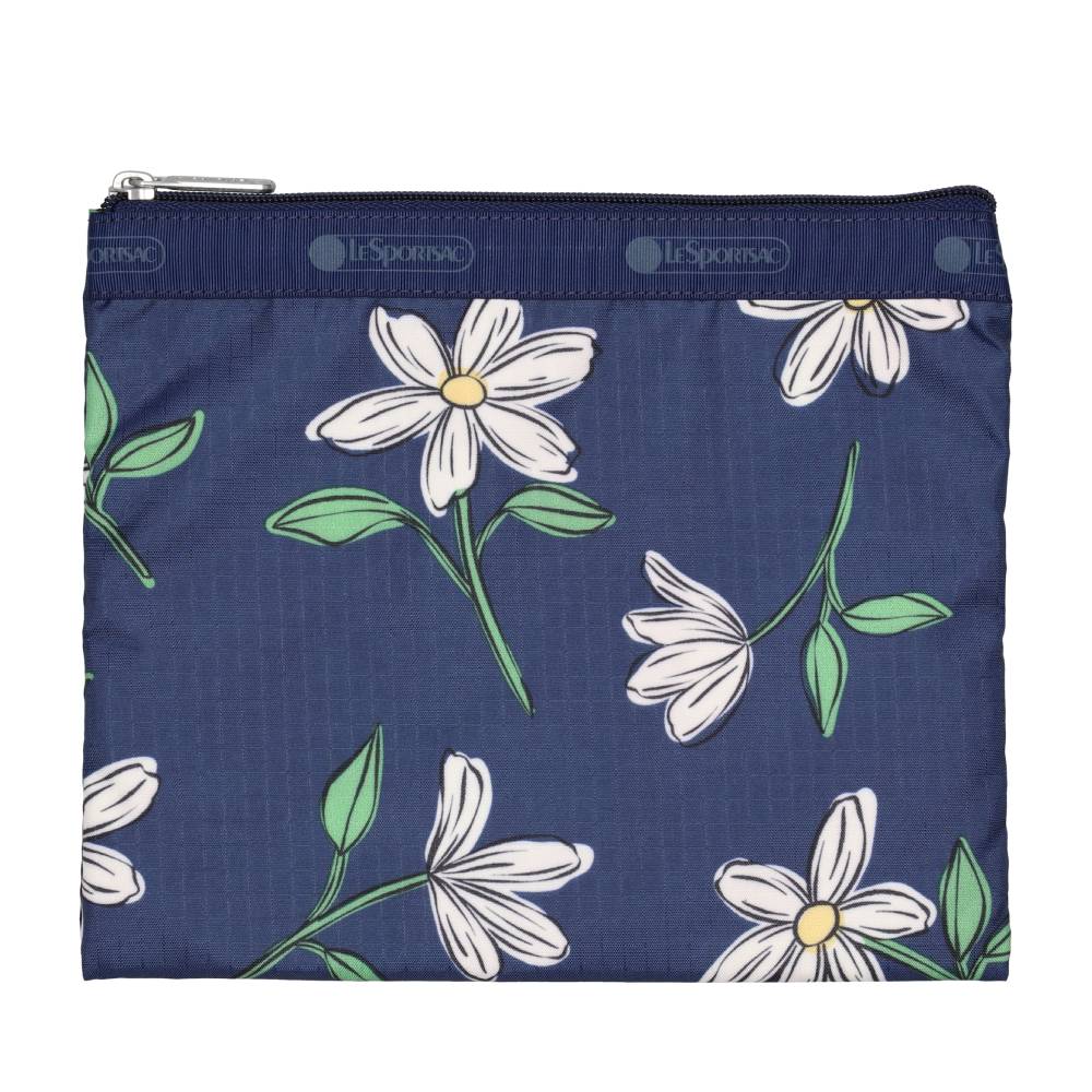 DELUXE EVERYDAY BAG 奢華斜背包 - 夜藍花卉