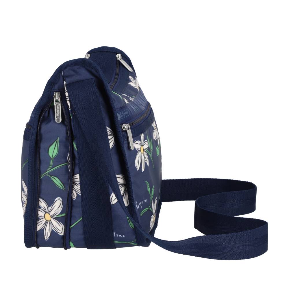 DELUXE EVERYDAY BAG 奢華斜背包 - 夜藍花卉