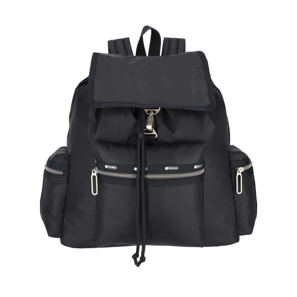 3 ZIP VOYAGER 側邊拉鍊後背包 - 魔力暗黑