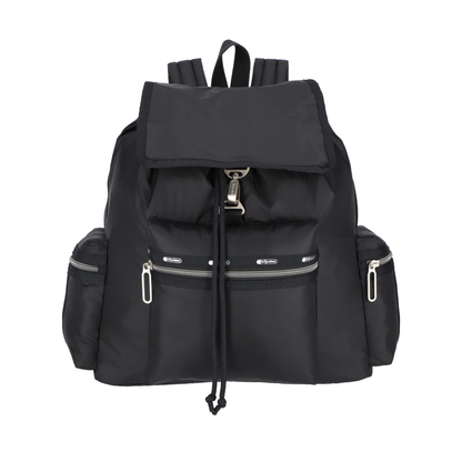 3 ZIP VOYAGER 側邊拉鍊後背包 - 魔力暗黑