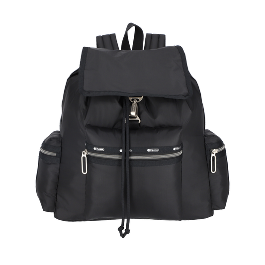 3 ZIP VOYAGER 側邊拉鍊後背包 - 魔力暗黑