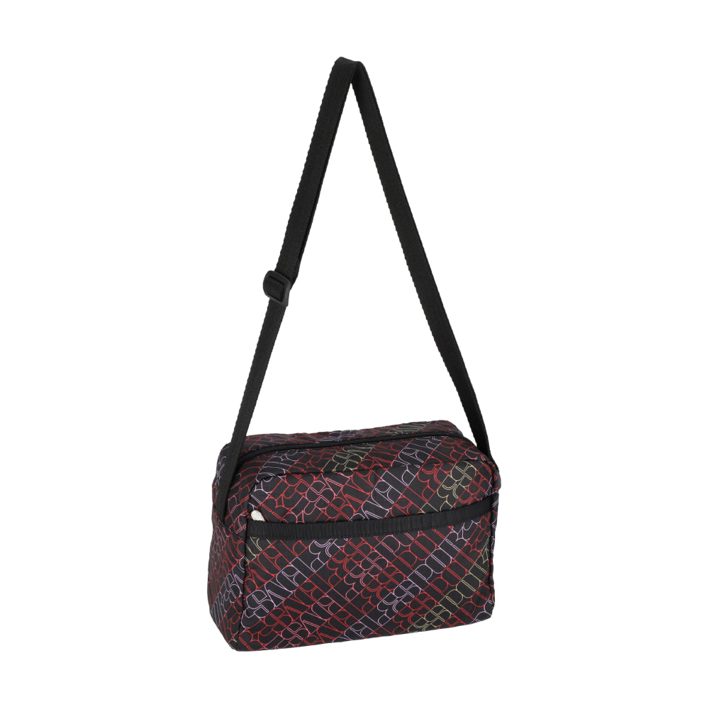 DANIELLA CROSSBODY 拉鍊斜背包 - 霓光字舞