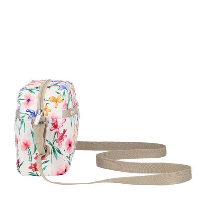 DANIELLA CROSSBODY 拉鍊斜背包 - 水彩花園