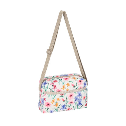 DANIELLA CROSSBODY 拉鍊斜背包 - 水彩花園