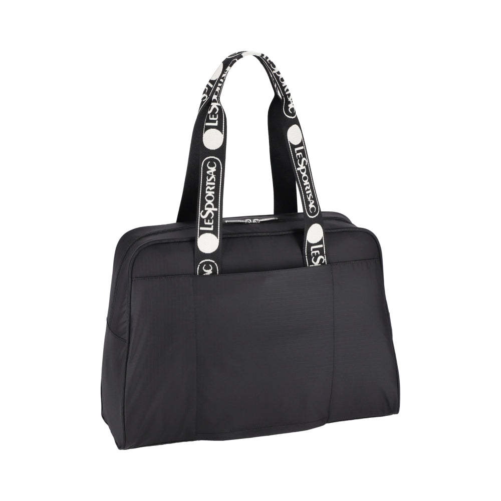 SMALL CARRYALL DUFFLE 機能手提旅行袋 - 黑霧織語