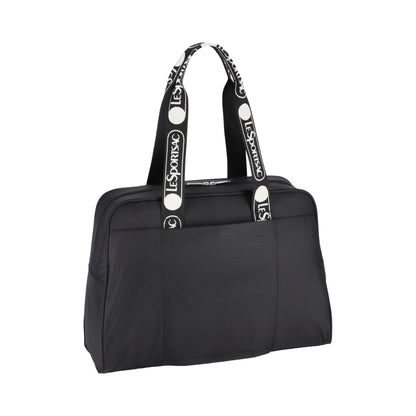 SMALL CARRYALL DUFFLE 機能手提旅行袋 - 黑霧織語