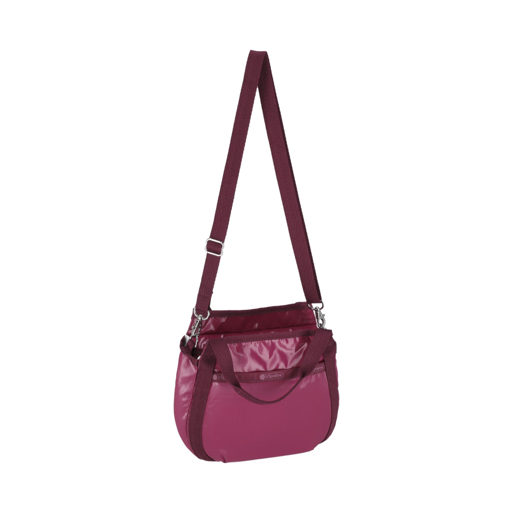 SMALL JENNI 斜背手提兩用包 - 閃耀莓紫