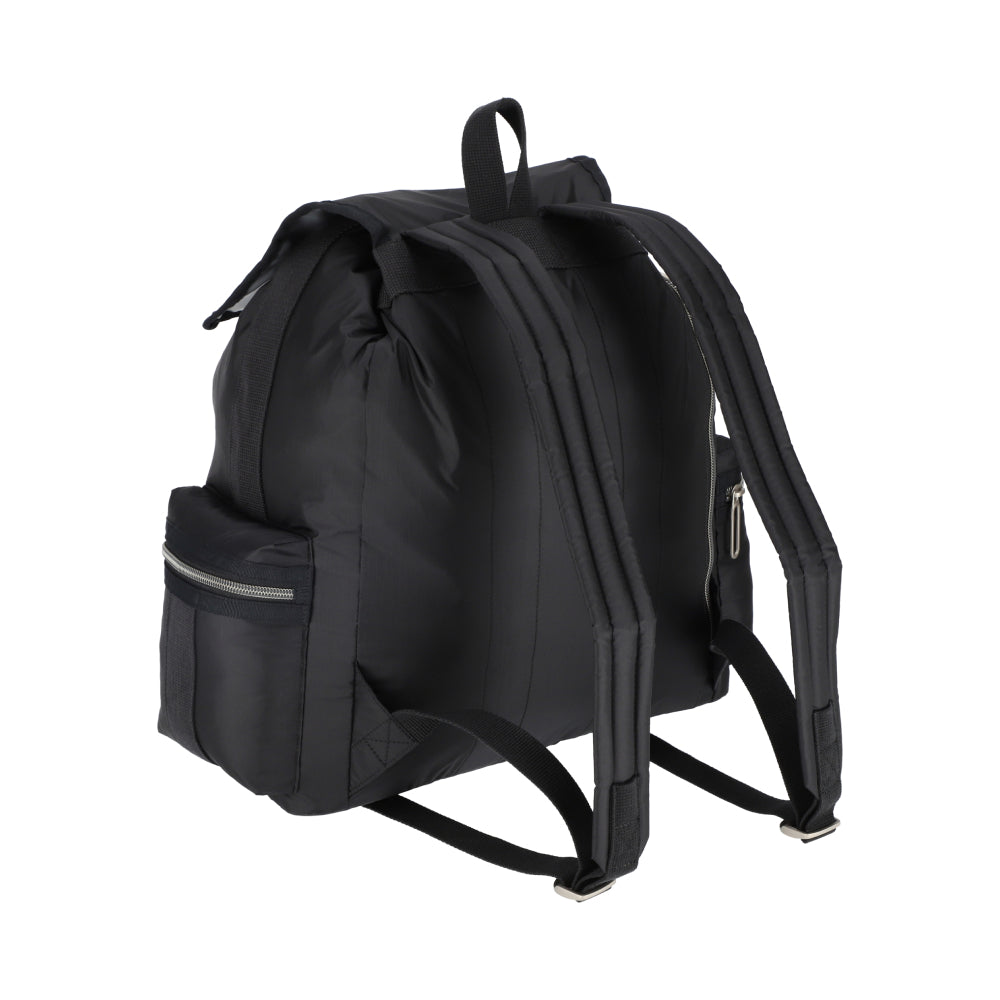 3 ZIP VOYAGER 側邊拉鍊後背包 - 魔力暗黑