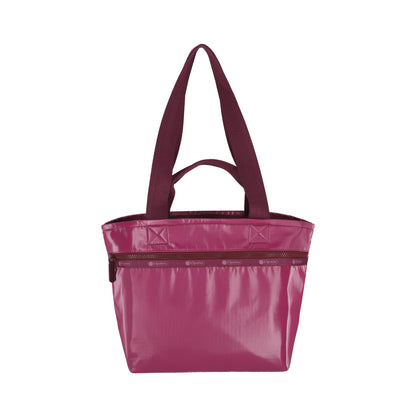 TWO HANDLE ZIP TOTE 兩用拉鍊托特包 - 閃耀莓紫