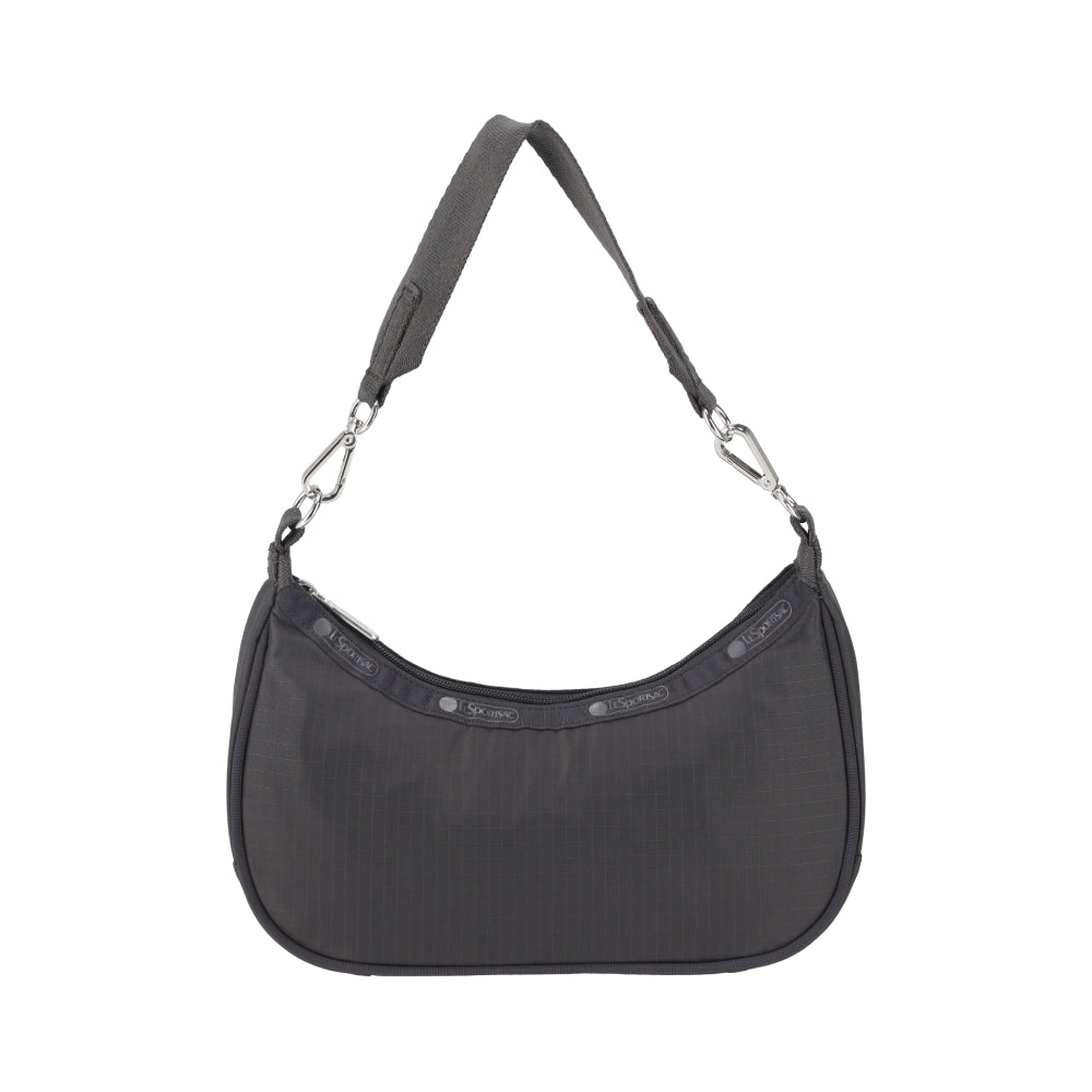 SM CONV HOBO 小型肩背兩用新月包 - 夜幕灰