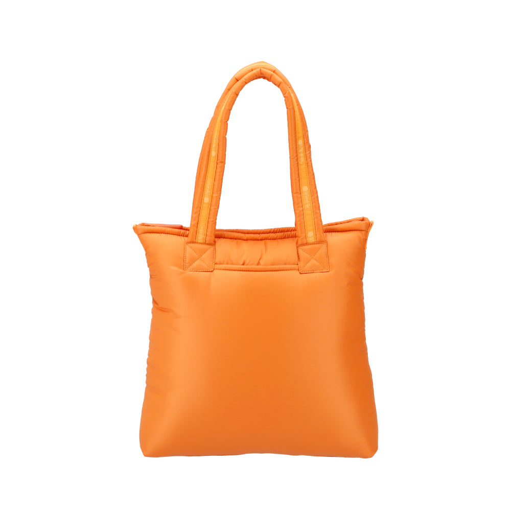 SHEEN MAGAZINE TOTE 微光澤長型托特包 - 豐盛橙果