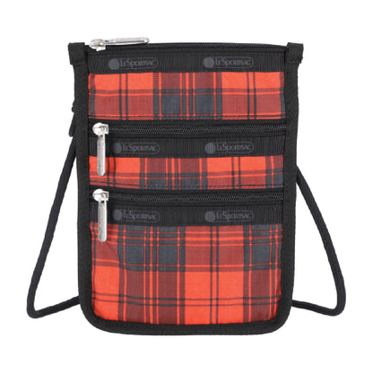 CROSSBODY PHONE BAG 斜背手機包 - 學院風塔坦