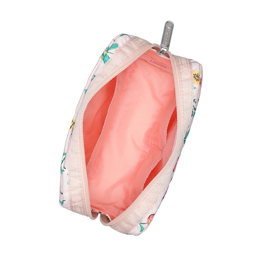 RECTANGULAR COSMETIC 長形化妝包 - 輕舞野花