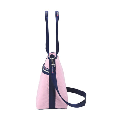 AEC SANVIN TOTE 多夾層設計托特包 - 薰衣草海洋緹花