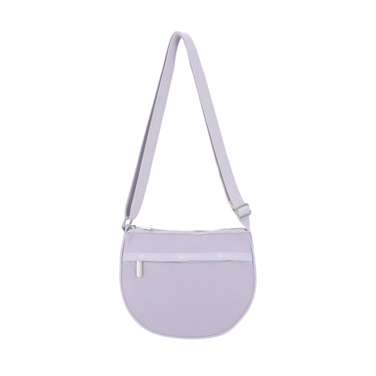 SMALL ROUND CROSSBODY 小型斜背包 - 柔霧紫