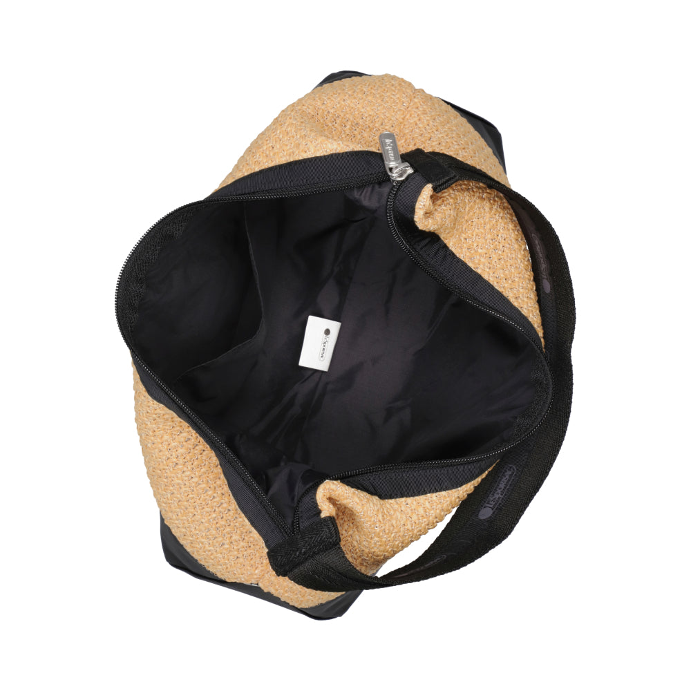 RAFFIA SHOULDER BAG 肩背包 - 拉菲永恆黑
