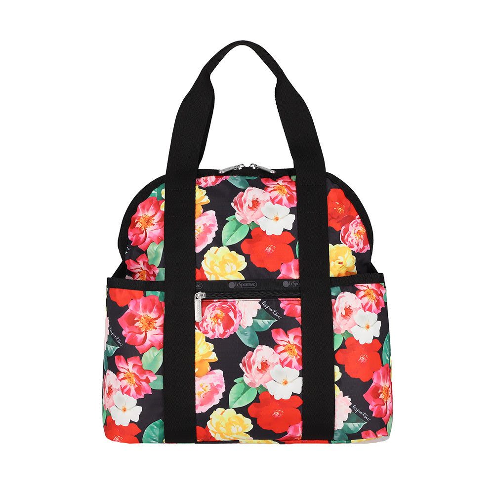 DOUBLE TROUBLE BACKPACK 兩用後背包 - 繁花派對