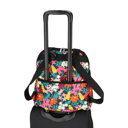 DOUBLE TROUBLE BACKPACK 兩用後背包 - 繽紛花園