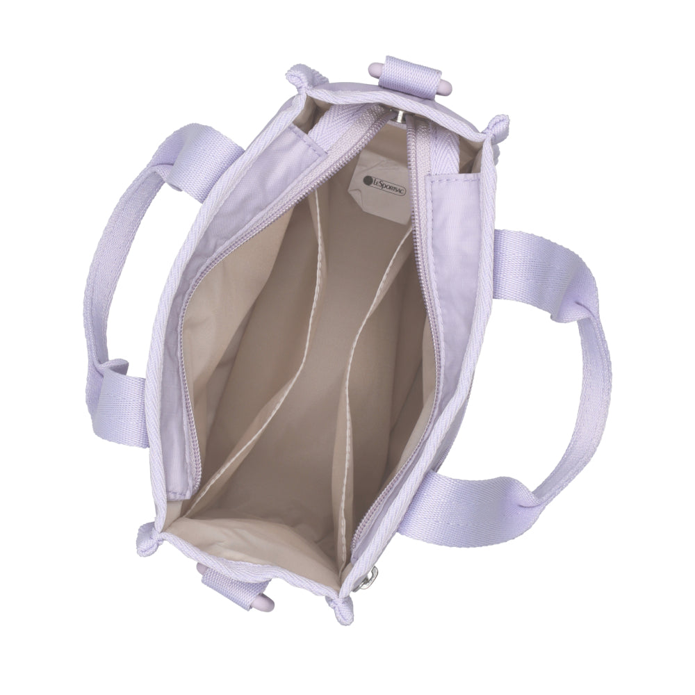 MINI N/S TOTE 迷你方型托特包 - 柔霧紫