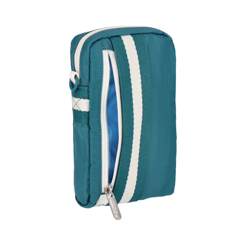 MINI WEB CROSSBODY 隨身小包 - 滾邊青藍