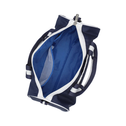 MINI BARREL BAG 迷你圓桶包 - 滾邊深海藍