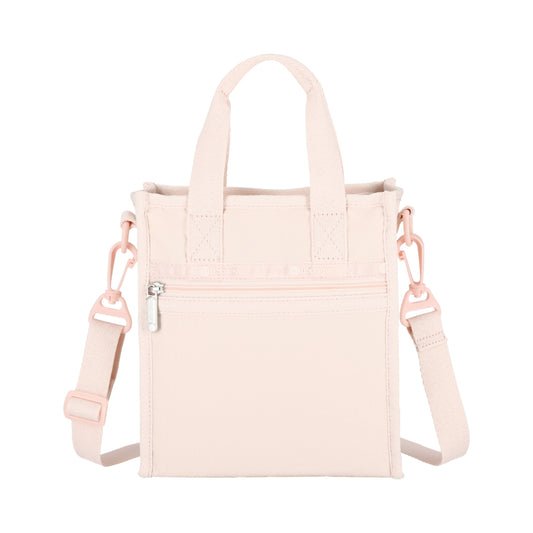 MINI N/S TOTE 迷你方型托特包 - 晨曦桃粉