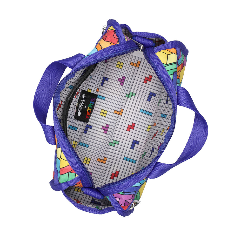 MINI DUFFEL CROSSBODY 迷你筒狀肩背包 - 方塊謎城