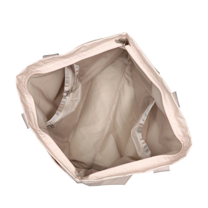 CARLIN ZIP TOP TOTE BAG 簡約兩側拉鍊托特包 - 晨曦桃粉