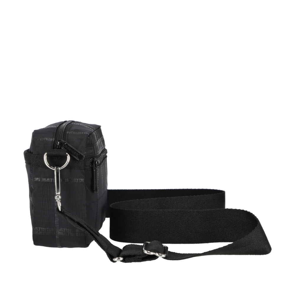 E/W PHONE CROSSBODY 手機斜背包 - 暗影格紋