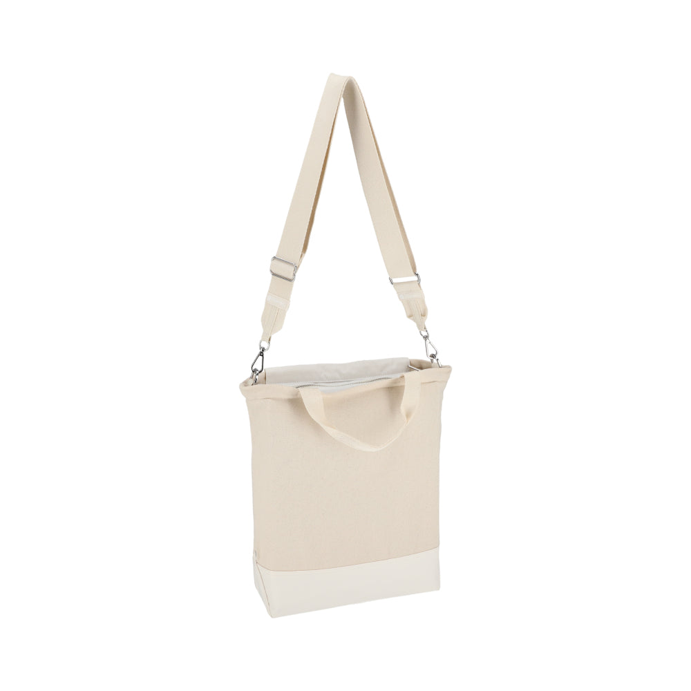 CANVAS MINI TOTE 帆布迷你托特包 - 糖霜白