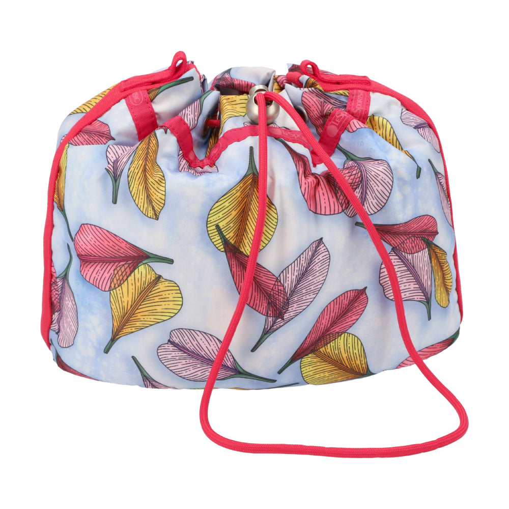 CONV DRAWSTRING XBODY 抽繩斜背包 - NYBG 夏日花瓣