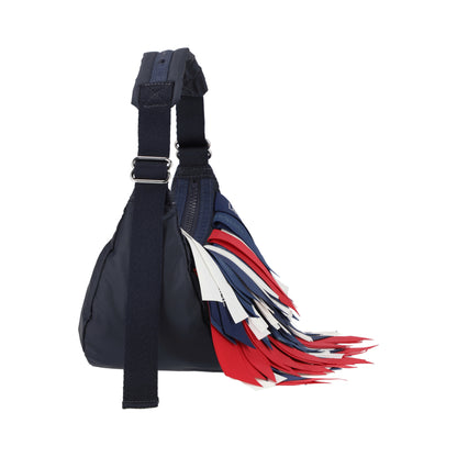 SMALL FRINGE HOBO 流蘇小型彎月包 - 彩色搖滾