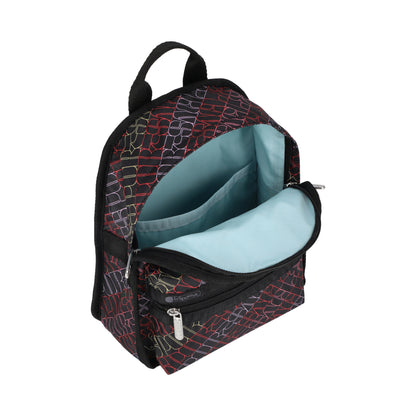 MINI ROUTE BACKPACK 迷你健行後背包 - 霓光字舞