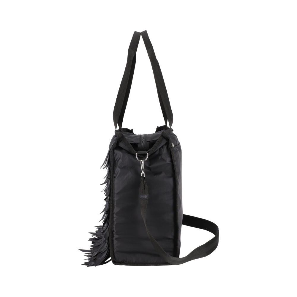 FRINGE BOAT TOTE 流蘇船型托特包 - 暗黑搖滾