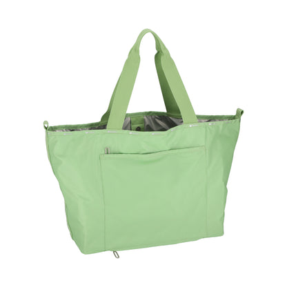 ESSENTIAL LG OPEN TOTE 大型磁扣托特包 - 青檸綠