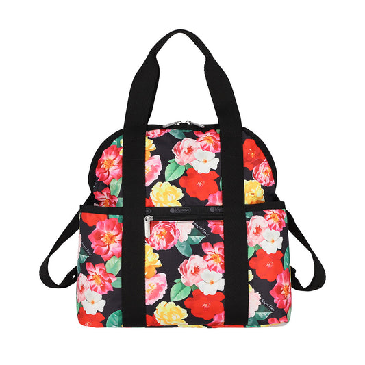 DOUBLE TROUBLE BACKPACK 兩用後背包 - 繁花派對