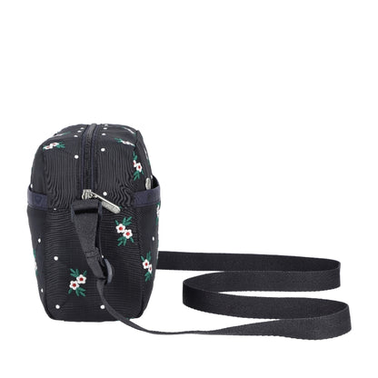 DANIELLA CROSSBODY 拉鍊斜背包 - 典雅花苑