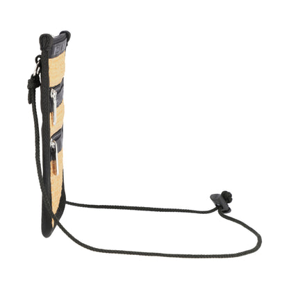 RAFFIA 3 ZIP XBODY三拉鍊斜背包 -拉菲永恆黑