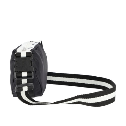 CONV SM SHOULDER BAG 小型半月包 - 滾邊夜幕黑