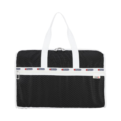 USA DELUXE LG WEEKENDER 奢華大型旅行袋 - USA簡約黑白