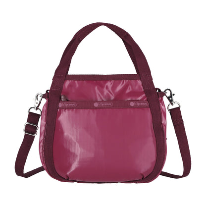 SMALL JENNI 斜背手提兩用包 - 閃耀莓紫