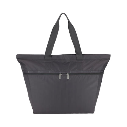 CARLIN ZIP TOP TOTE BAG 簡約兩側拉鍊托特包 - 夜幕灰