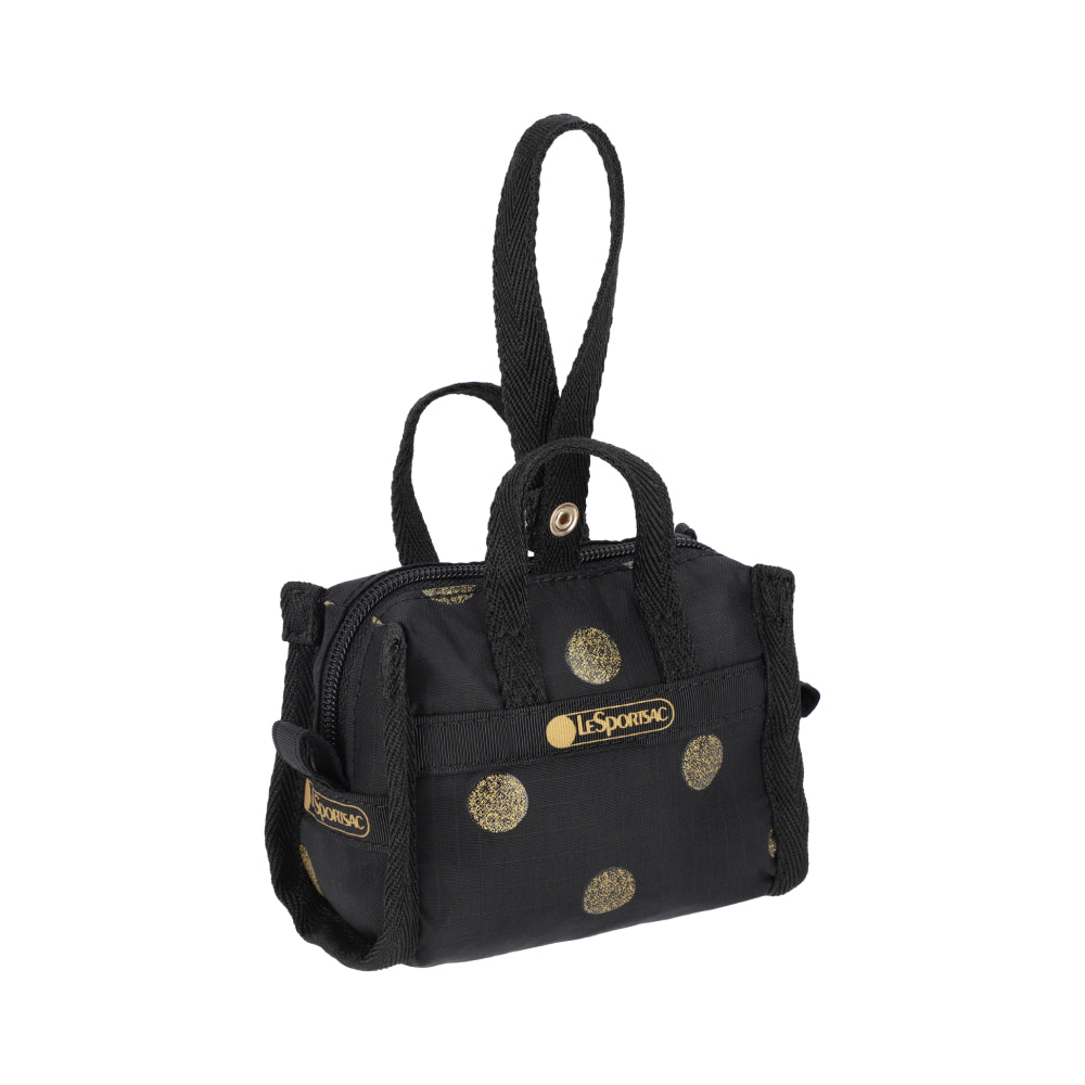 MICRO WEEKENDER CHARM 迷你旅行袋掛飾 - 閃耀點點