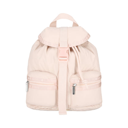 SMALL VOYAGER 小型掀蓋後背包 - 晨曦桃粉