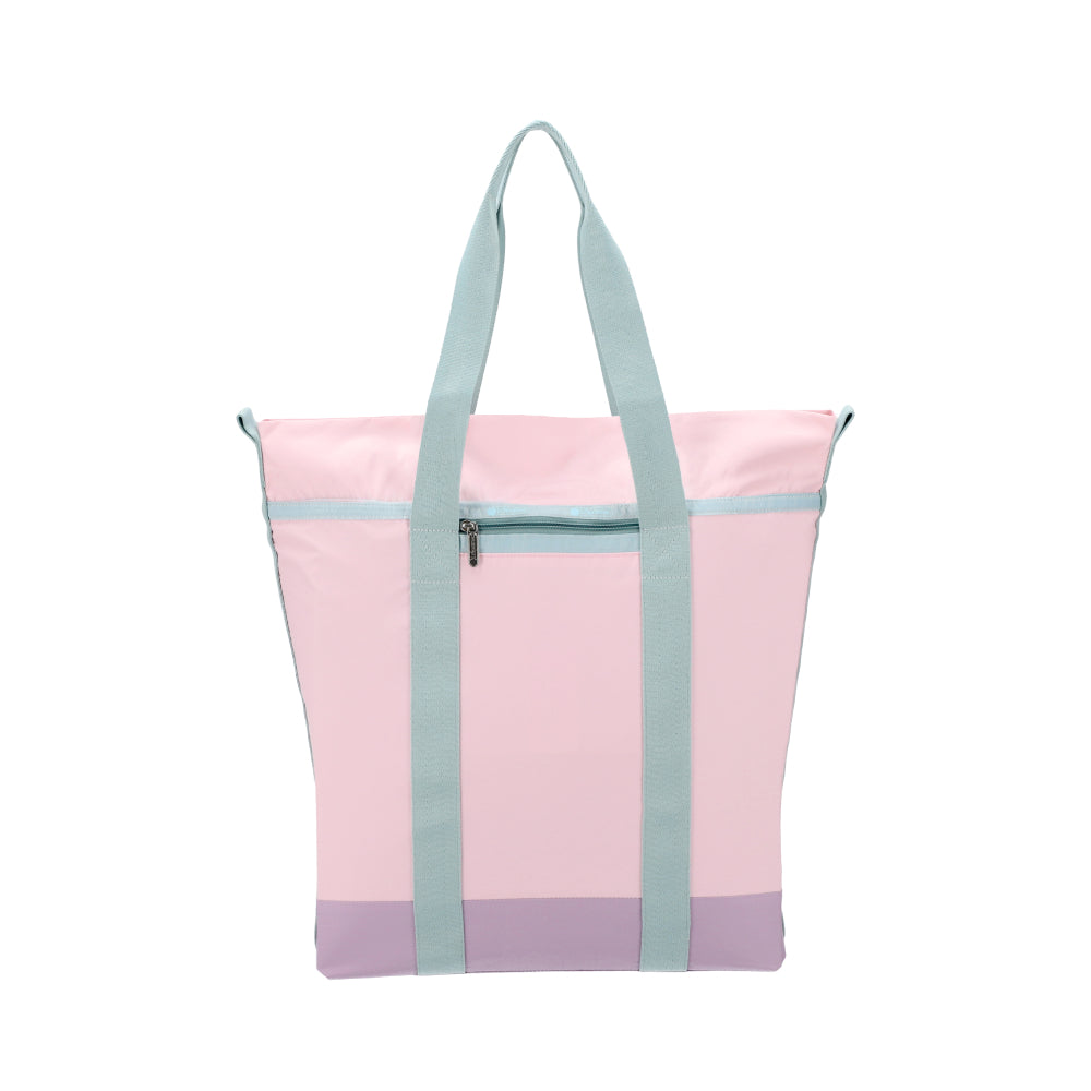 N/S FOLDABLE TOTE 可收納托特包 - 蘭花紫/粉紅