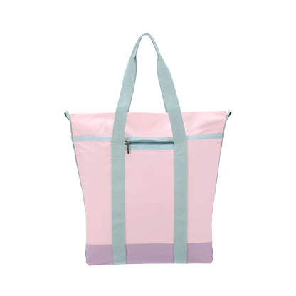 N/S FOLDABLE TOTE 可收納托特包 - 蘭花紫/粉紅