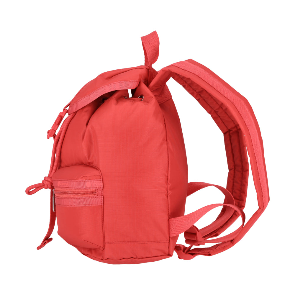 SMALL VOYAGER 小型掀蓋後背包 - 玫瑰紅